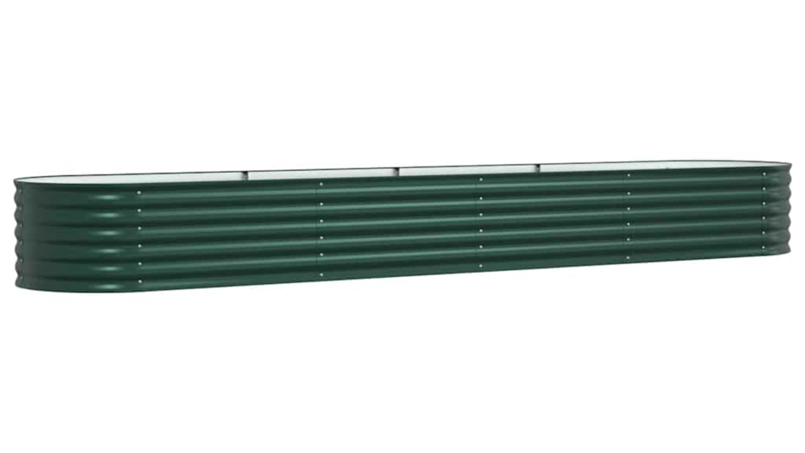 vidaXL Green Steel Garden Raised Bed Plant Stand