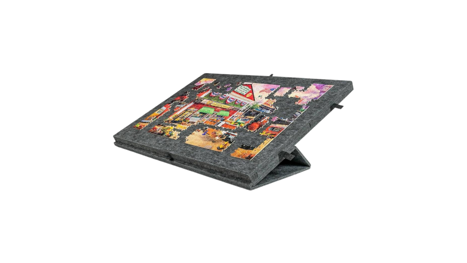 Social Hike 2000 Piece Portable Puzzle Board - Grey