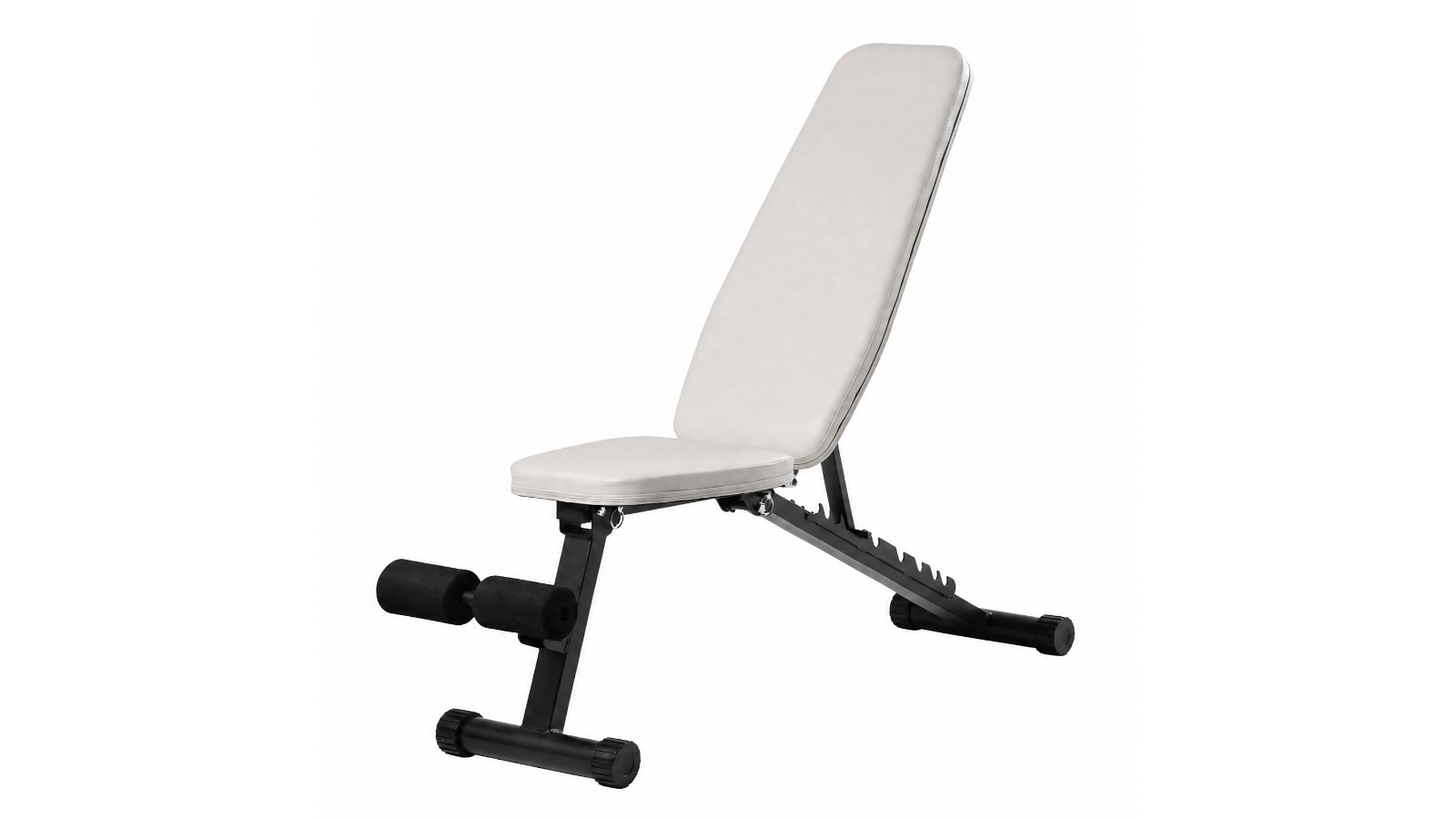Advwin Foldable Weight Bench with 9-Level Angle Backrest