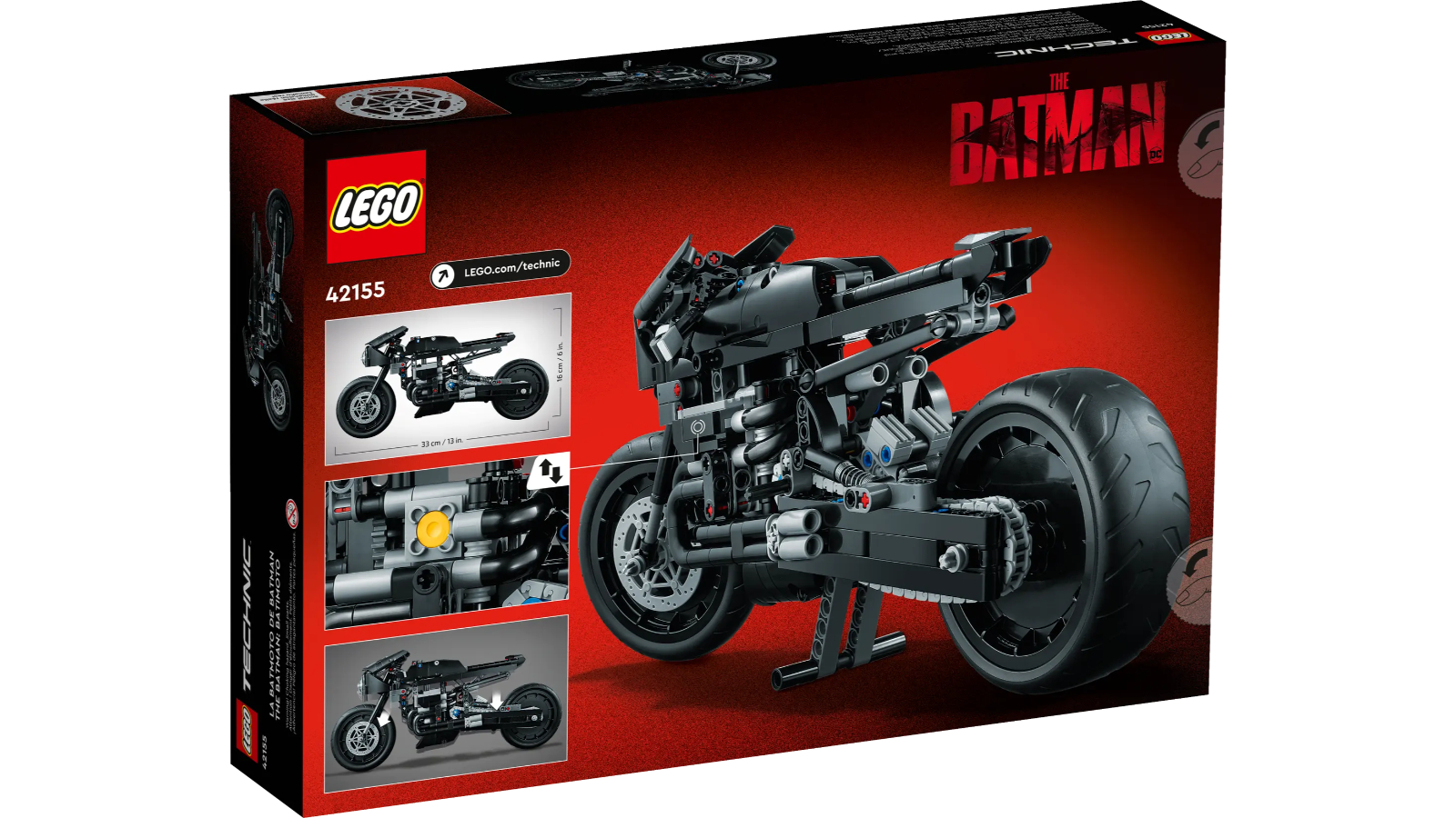Lego 42155 Technic the Batman - Batcycle | Harvey Norman Lego 42155 Technic the Batman - Batcycle | Harvey Norman