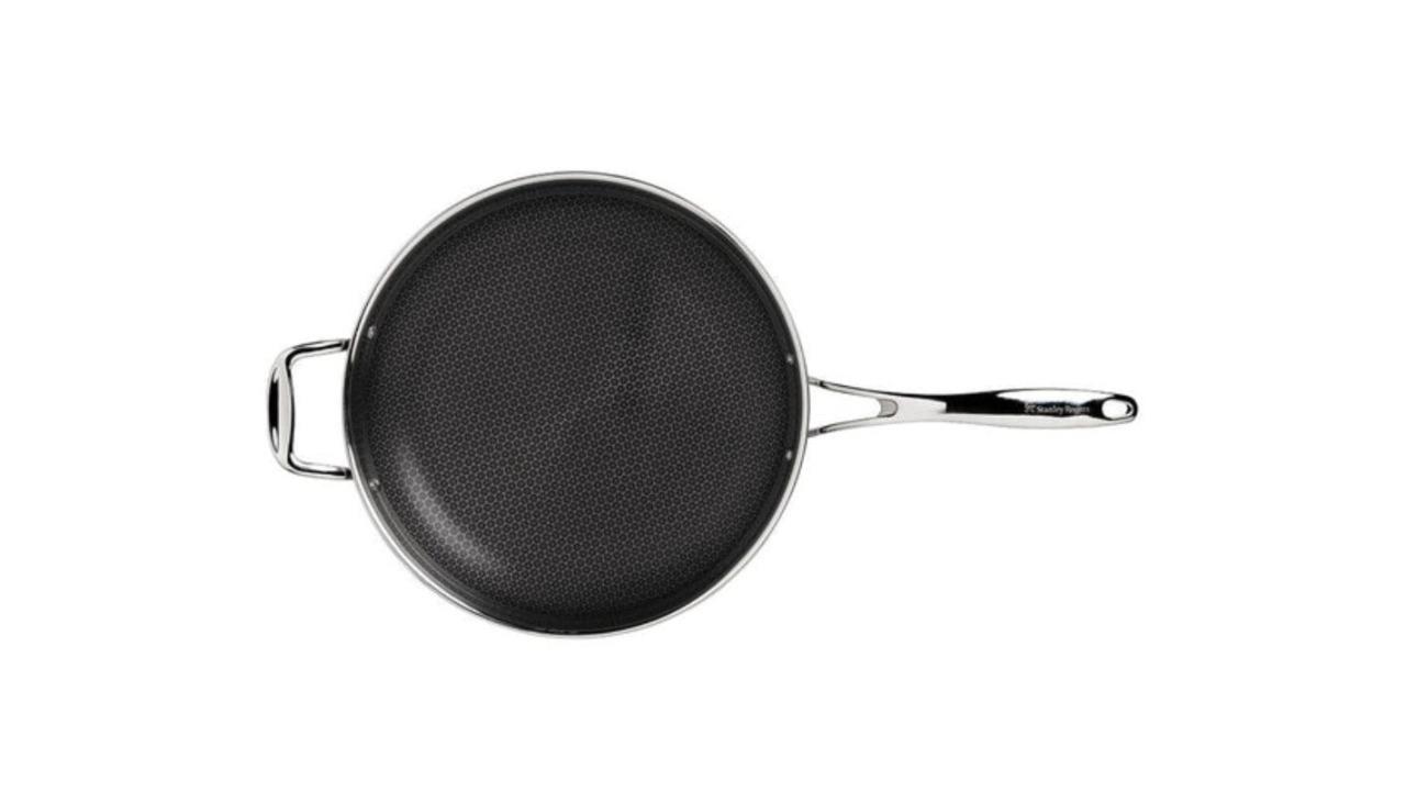 Stanley Rogers 32cm Matrix Non-Stick Frypan - Silver