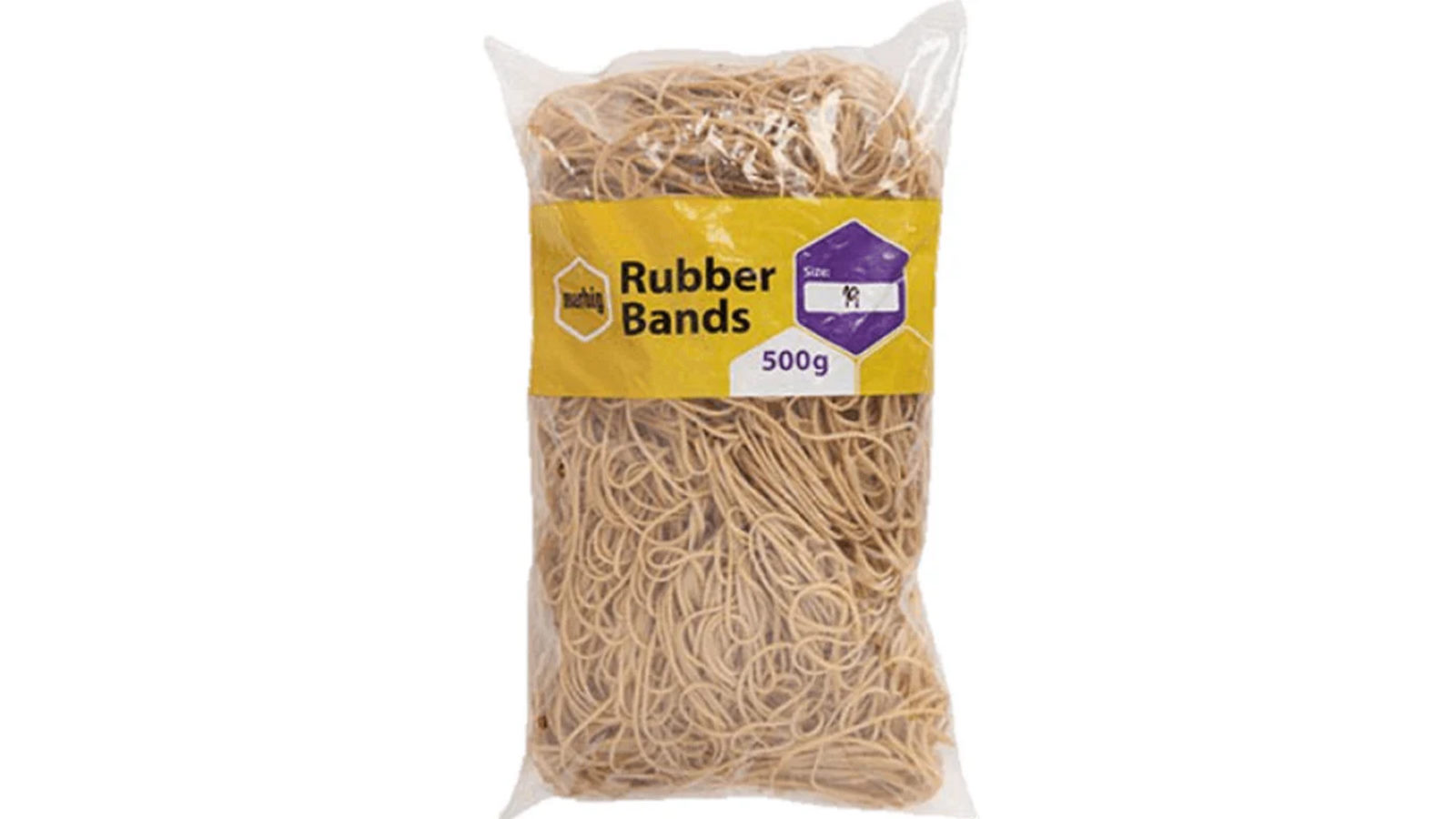 Marbig Size No.19 500g Pack of 20 Bulk Rubber Bands