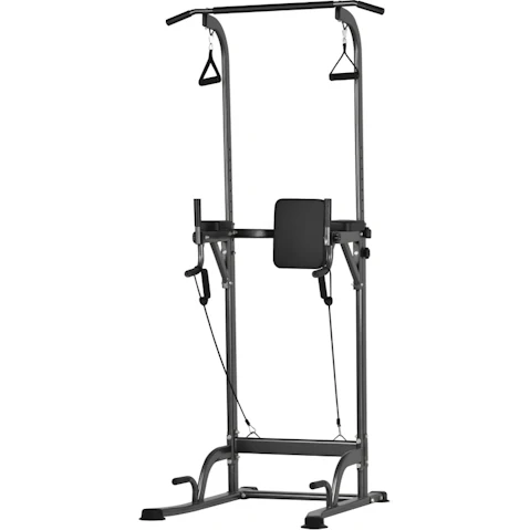 Advwin Adjust Home Gym Power Towers Multi-Workout Pull Up Dip Station