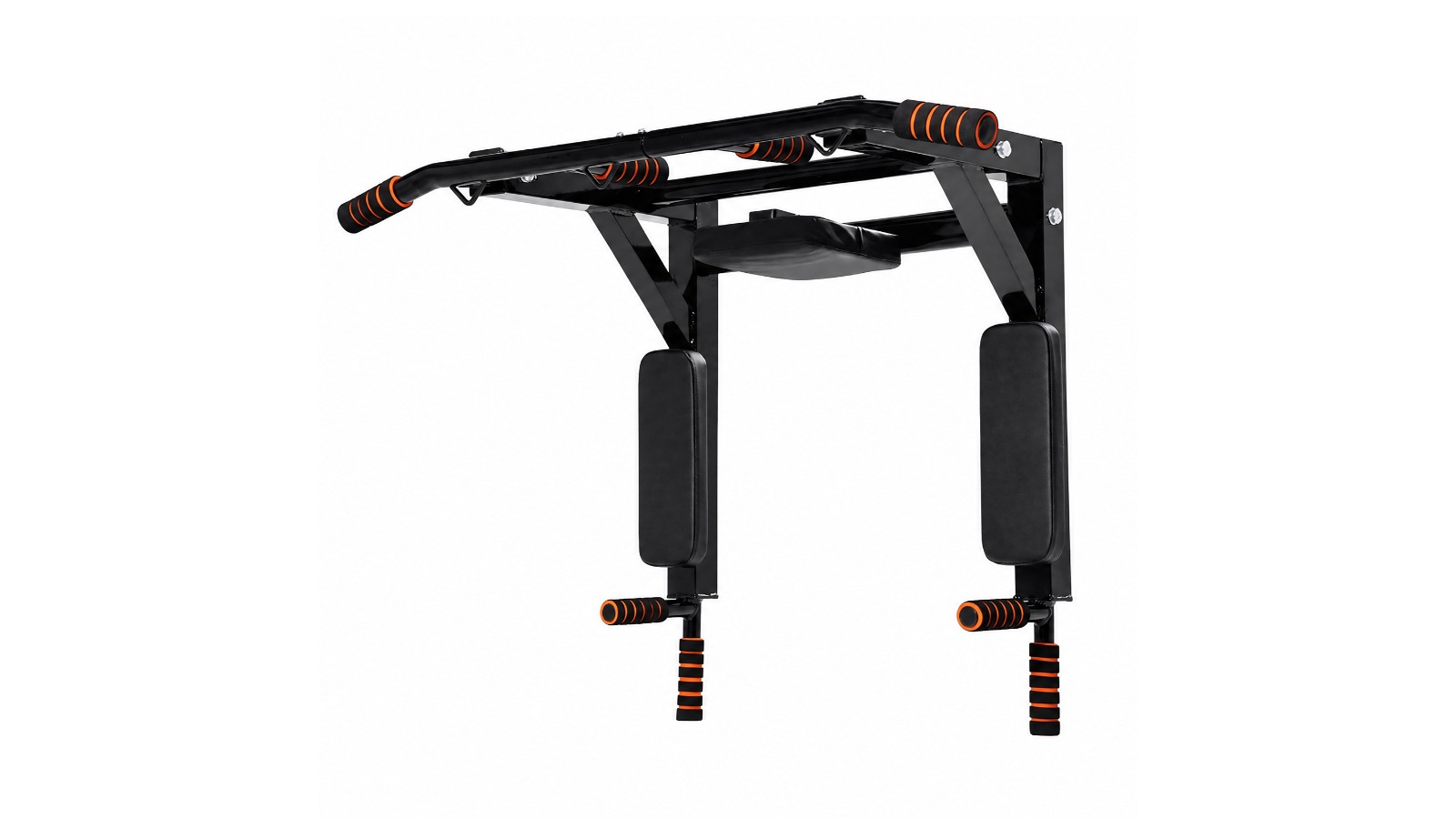 Advwin Heavy-Duty Steel Mounted Pull-Up Bar and Dip Station