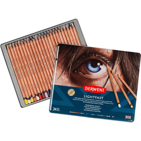 Derwent Artists Professional Lightfast Colour Pencil Set