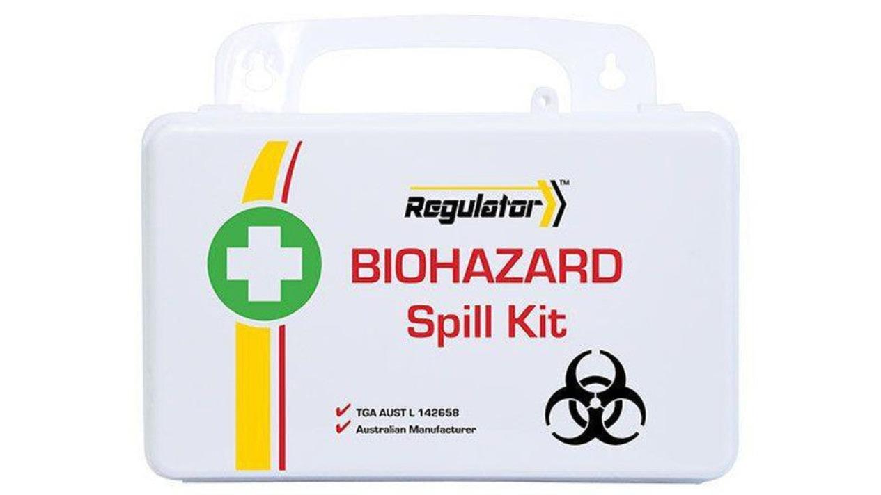 AeroKit Regulator Biohazard Plastic Spill Kit Waste