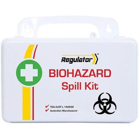 AeroKit Regulator Biohazard Plastic Spill Kit Waste