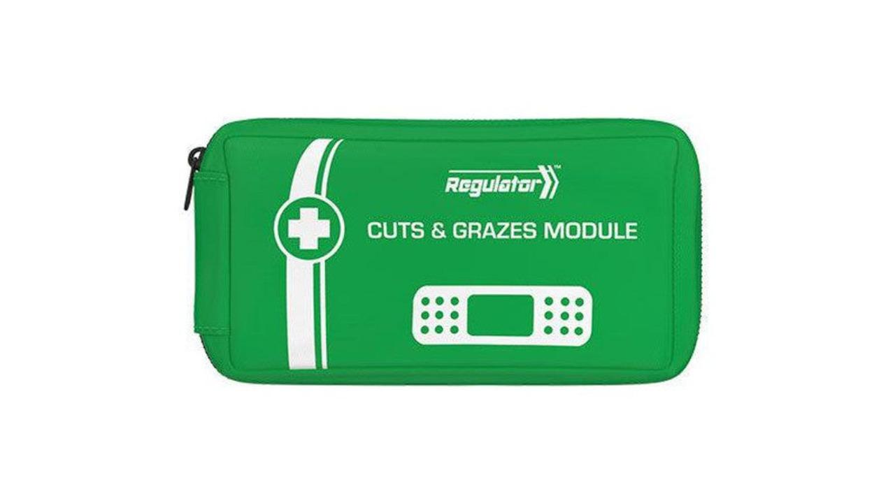 AeroKit Green Cuts Grazes Minor Wounds First Aid Kit Module