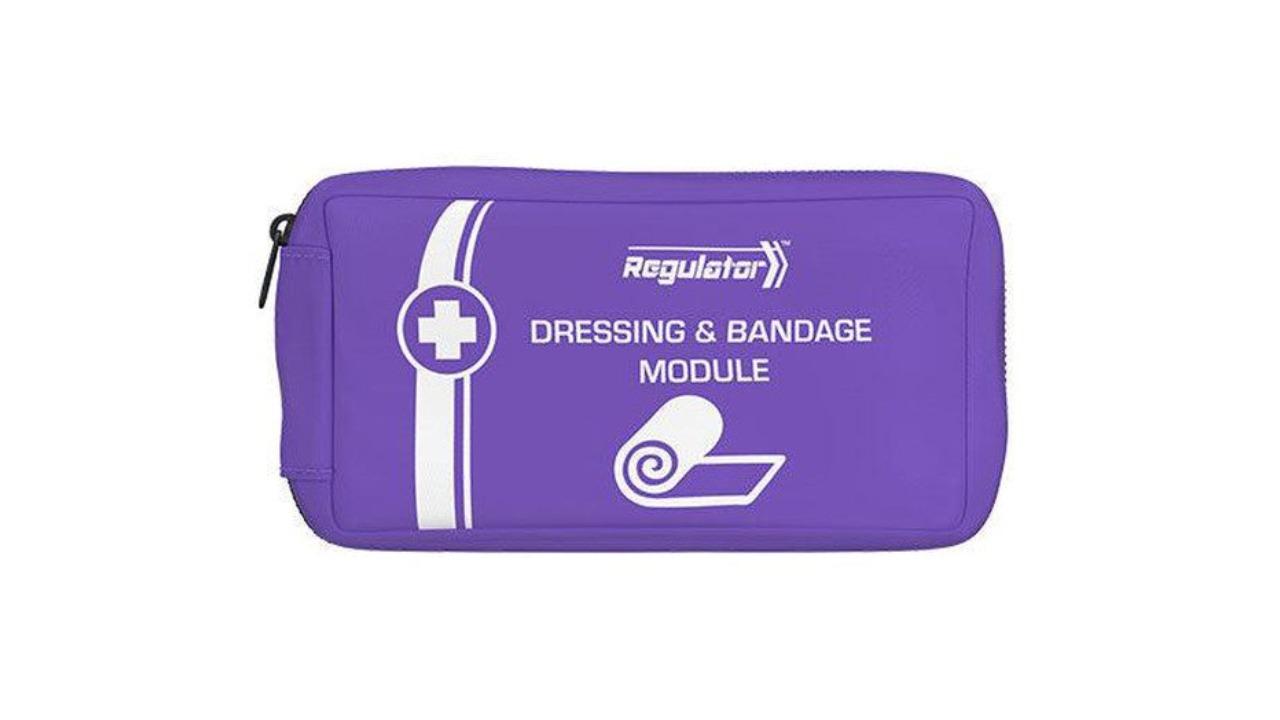 AeroKit Purple Dressings Bandages First Aid Kit Module