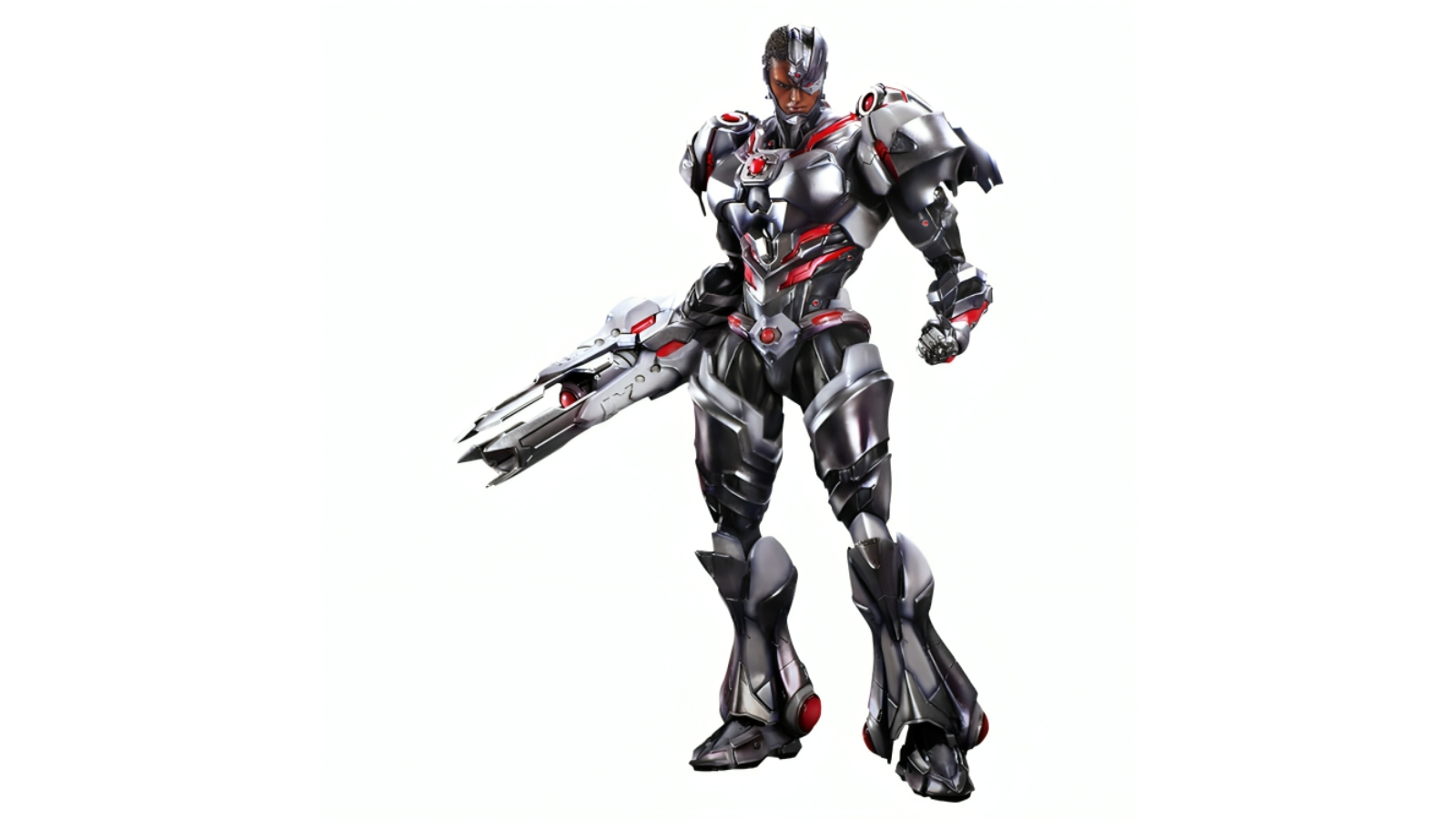 DC Justice League Cyborg Play Arts Action Figure