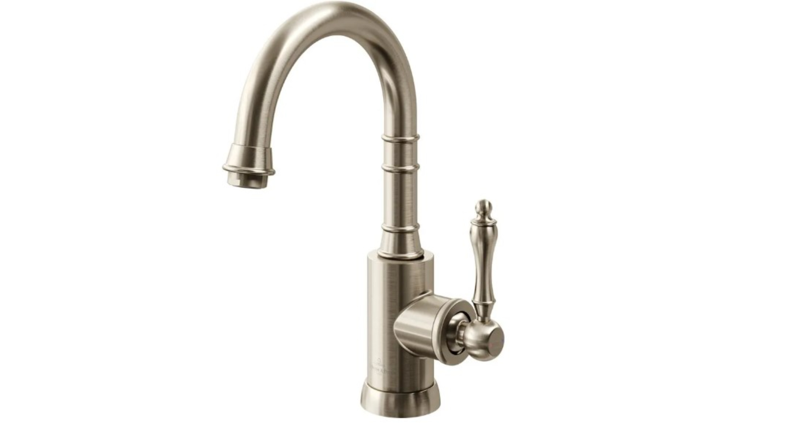 Villeroy & Boch Avia 2.0 Gooseneck Basin Mixer - Brushed Nickel