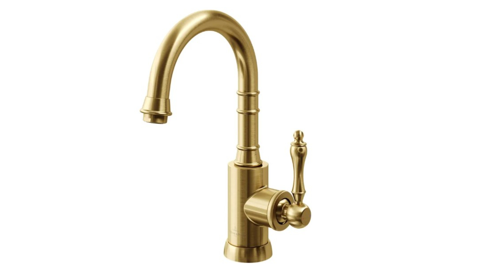 Villeroy & Boch Avia 2.0 Gooseneck Basin Mixer - Brushed Gold 