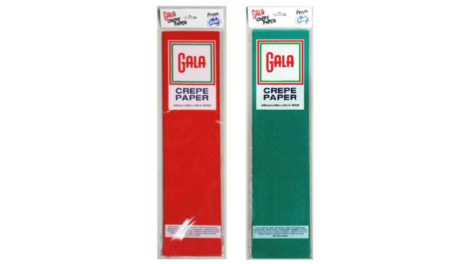 Gala 240 x 50cm Crepe Paper