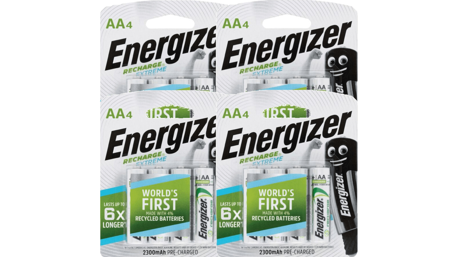 Energizer Pack of 16 Rechargeable AA Battery