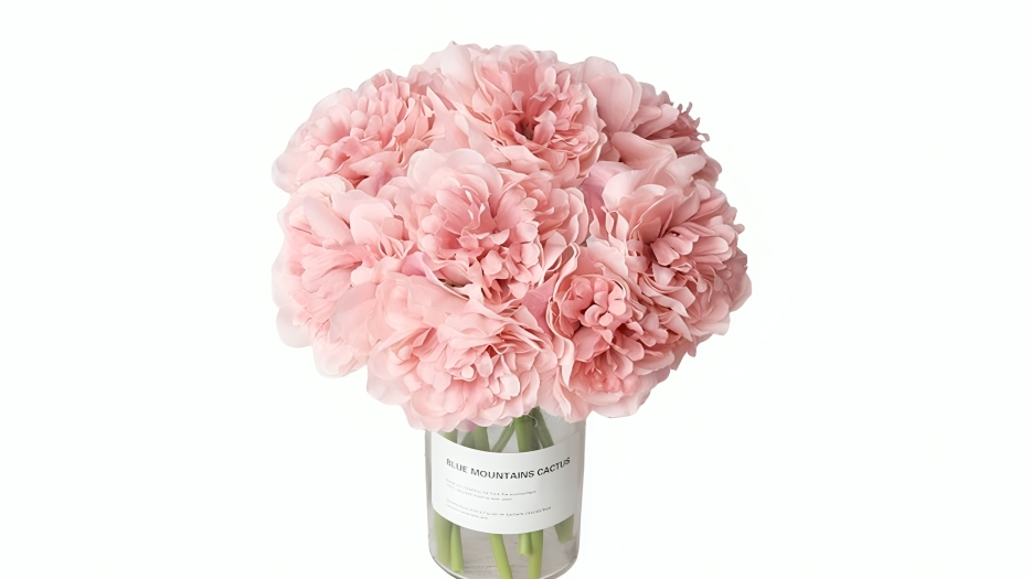 NNEOBA Peony Artificial Silk Flower