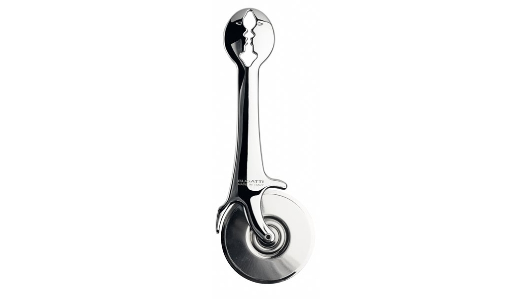 Bugatti Kiss Pizza Cutter - Chrome