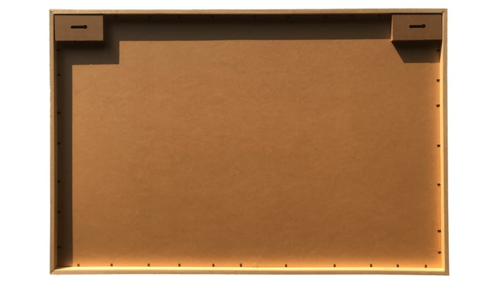 High St Abstract Dunes Print Oak Finish Frame and Glass Wall Art