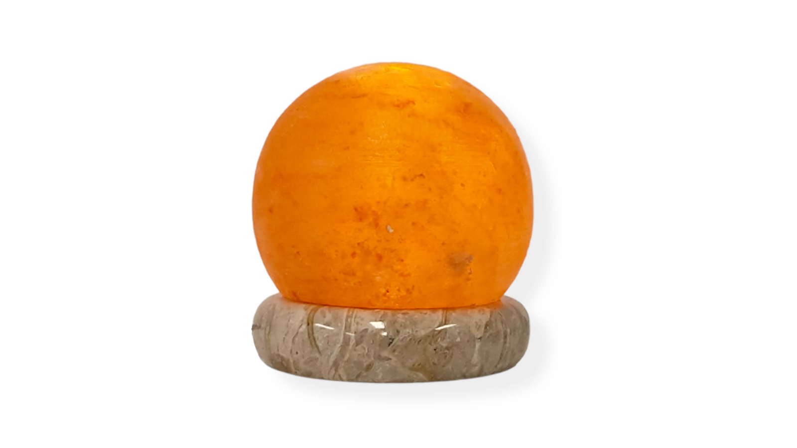 Orku USB Pink Sphere Shape Himalayan Salt LED Lamp 