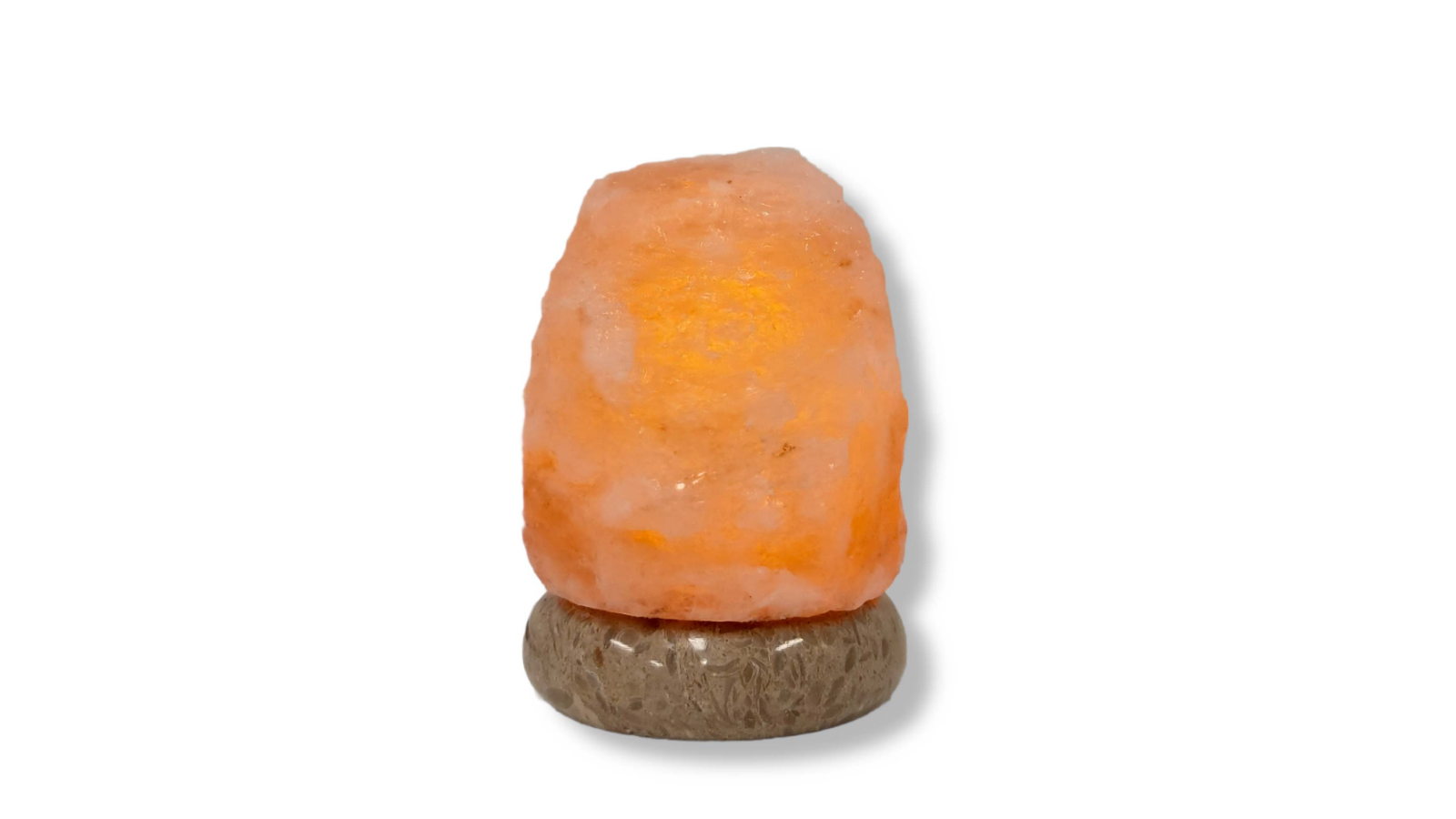 Orku USB Pink Natural Shape Himalayan Salt LED Lamp 
