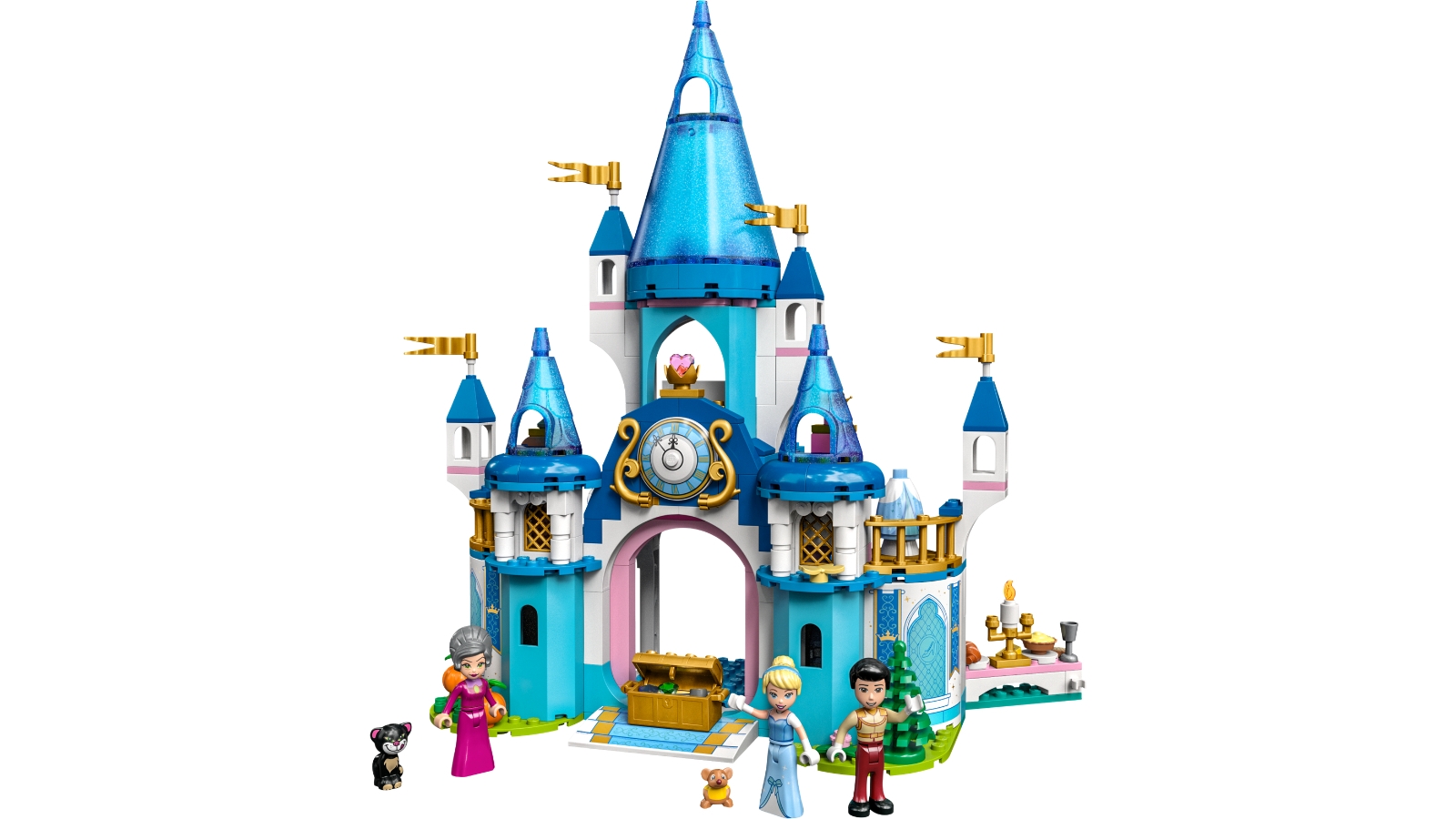 Lego Disney Princess 43206 Frozen Cinderella and Prince Charming's Castle 