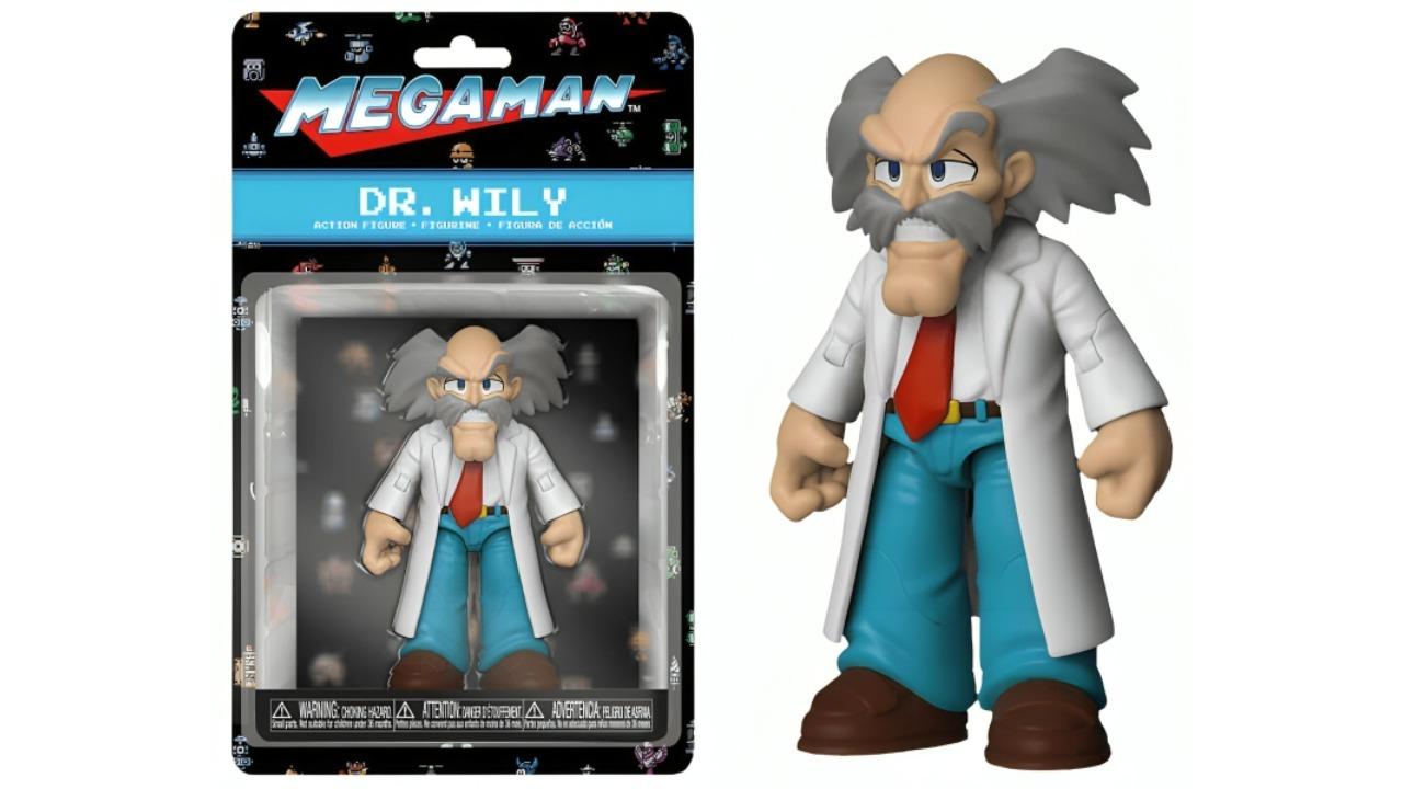 Gaming Mega Man Dr. Wily Action Figure