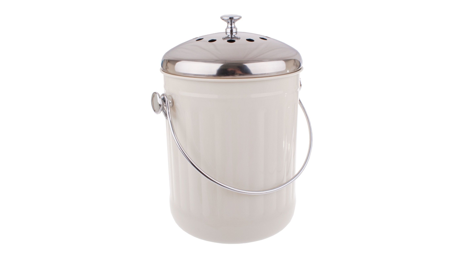 Appetito 4.5L Compost Bin - White