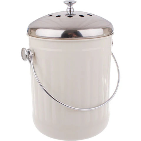 Appetito 4.5L Compost Bin - White
