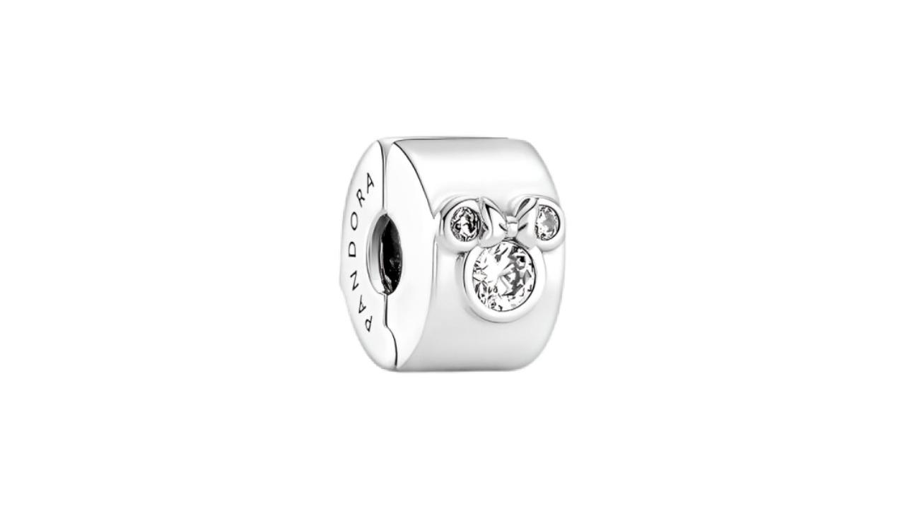 Pandora Disney Mickey Mouse and Minnie Mouse Clip Charm | Harvey Norman