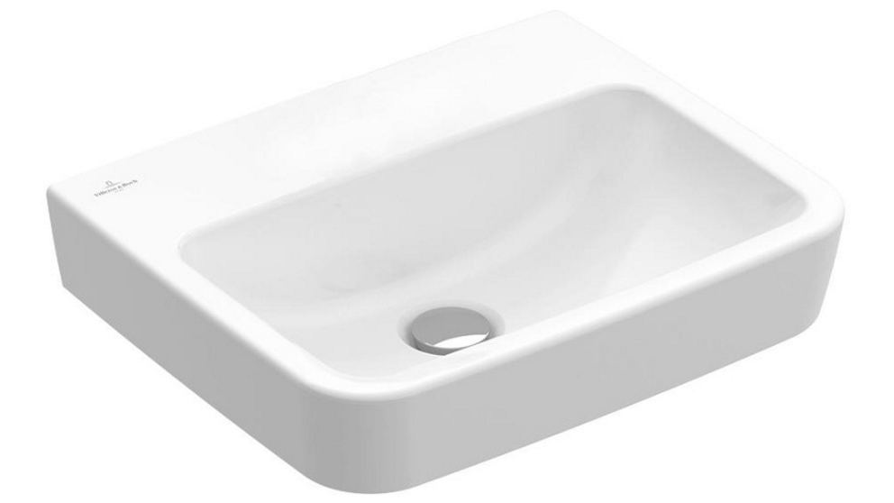 Villeroy & Boch O.Novo 2.0 500 Wall Basin with No Tap Hole - Alpine White