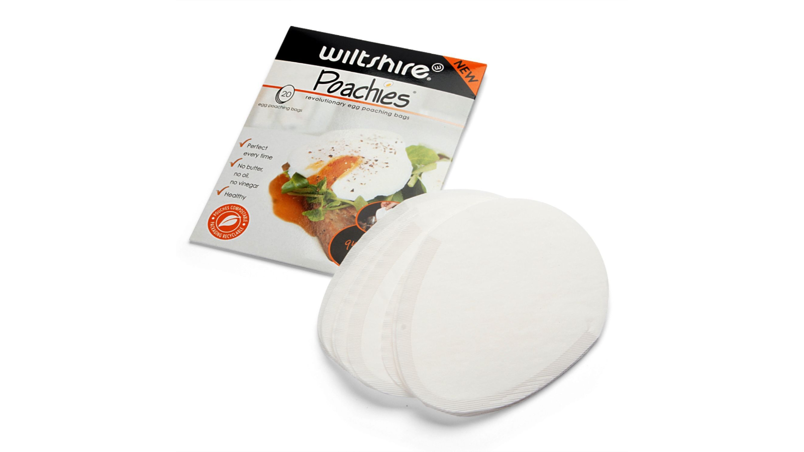 Wiltshire 20 Piece Poachies -  Egg Poaching Bags
