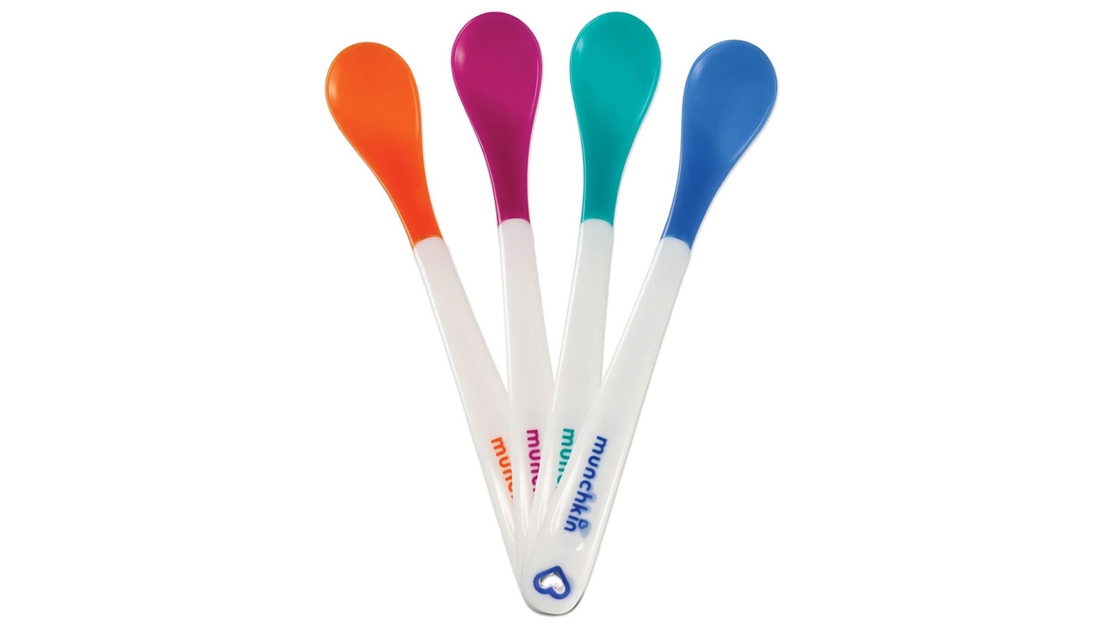 Munchkin 4-Pack White Hot Infant Safety Spoons