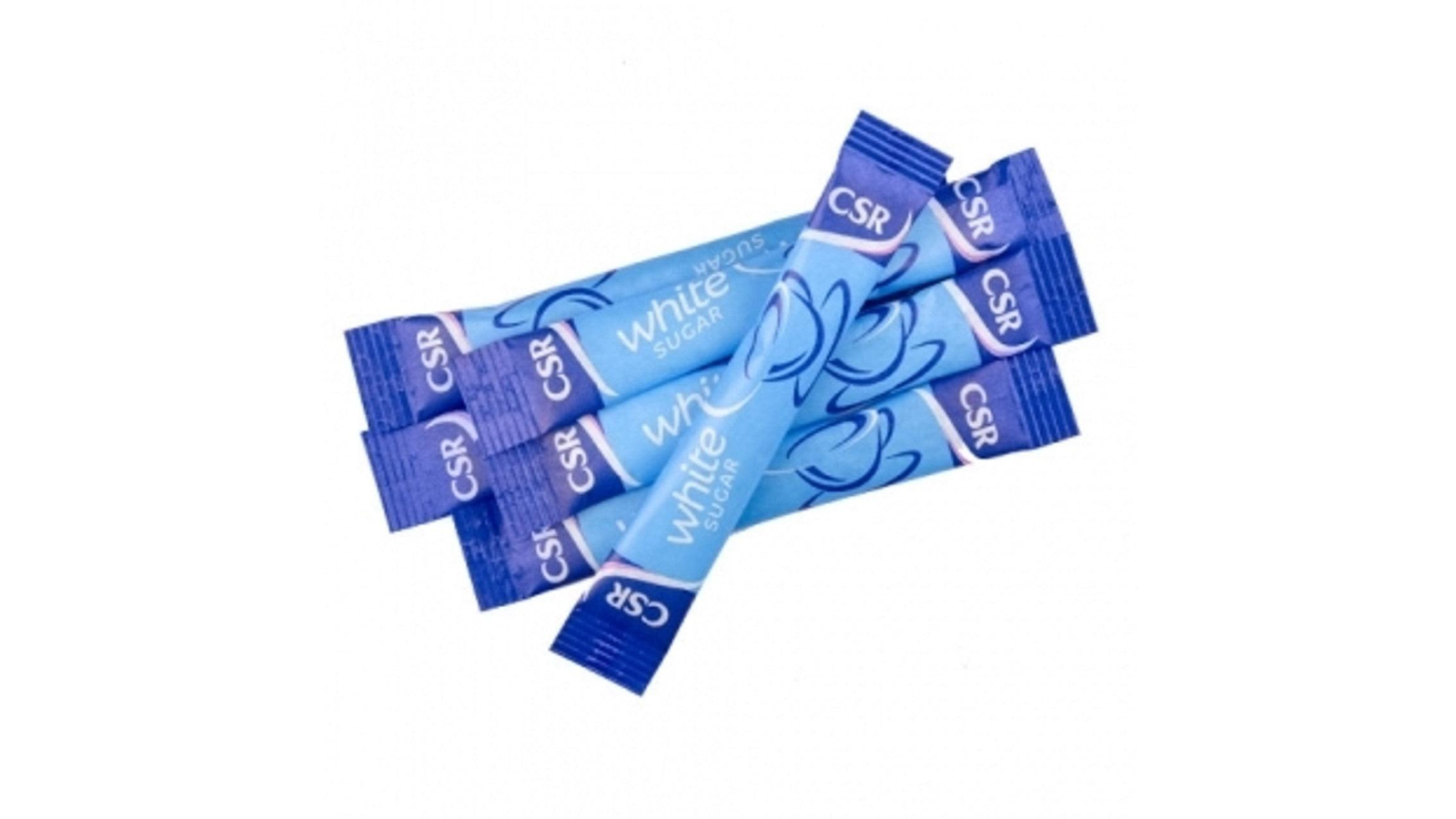 CSR Box of 2500 White Raw Sugar Sticks Sachet - 3g