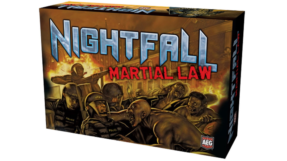 Nightfall Martial Law Deck-Building Game Expansion