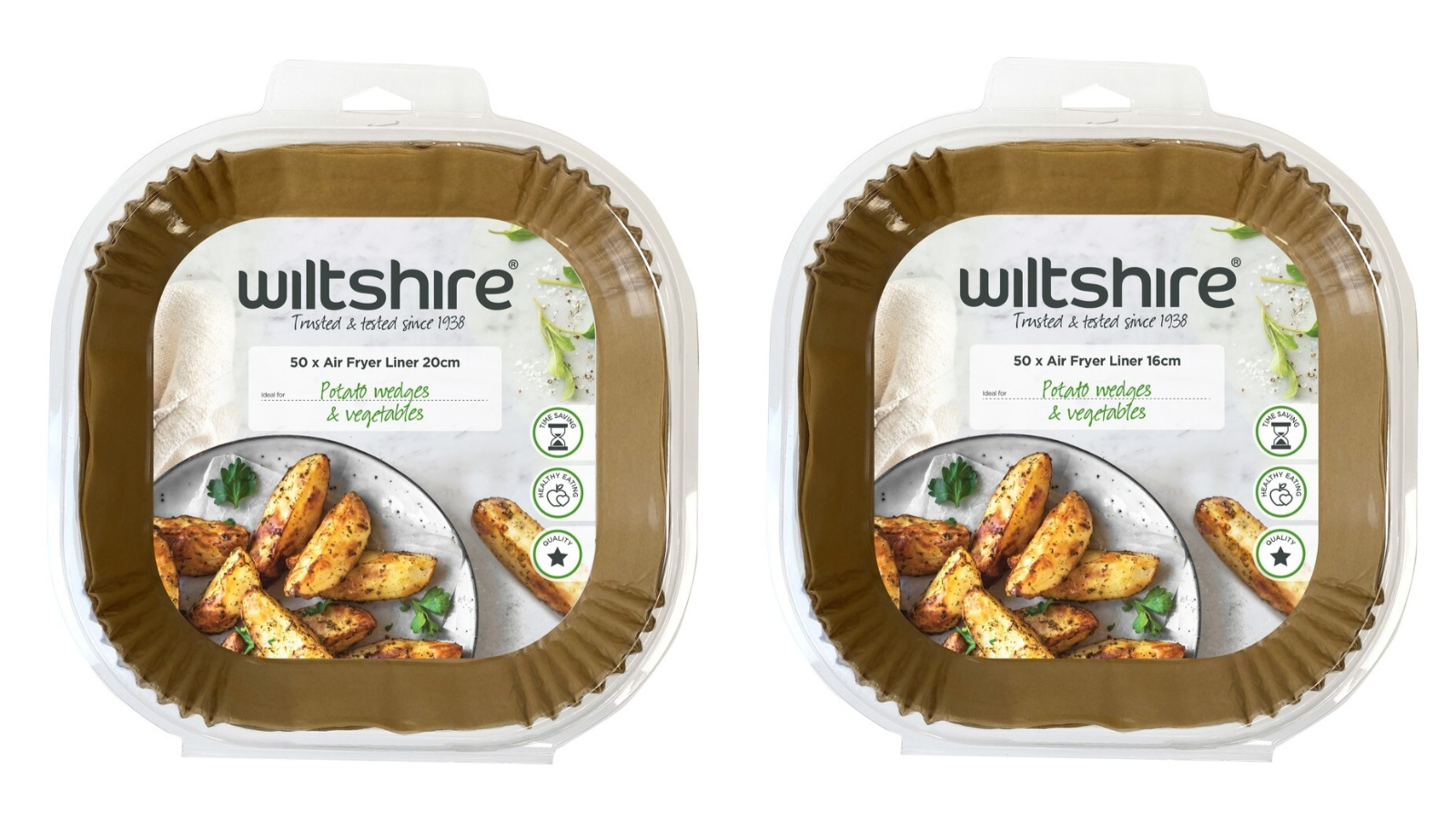 Wiltshire 50 Piece Disposable Air Fryer Insert Square
