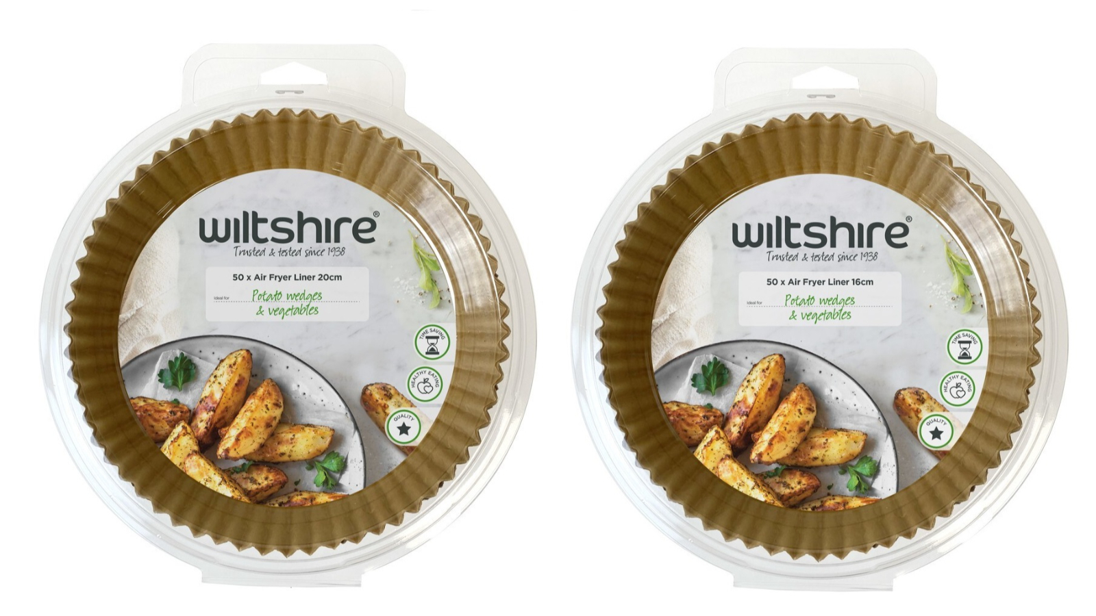 Wiltshire 50 Piece Disposable Air Fryer Insert Round