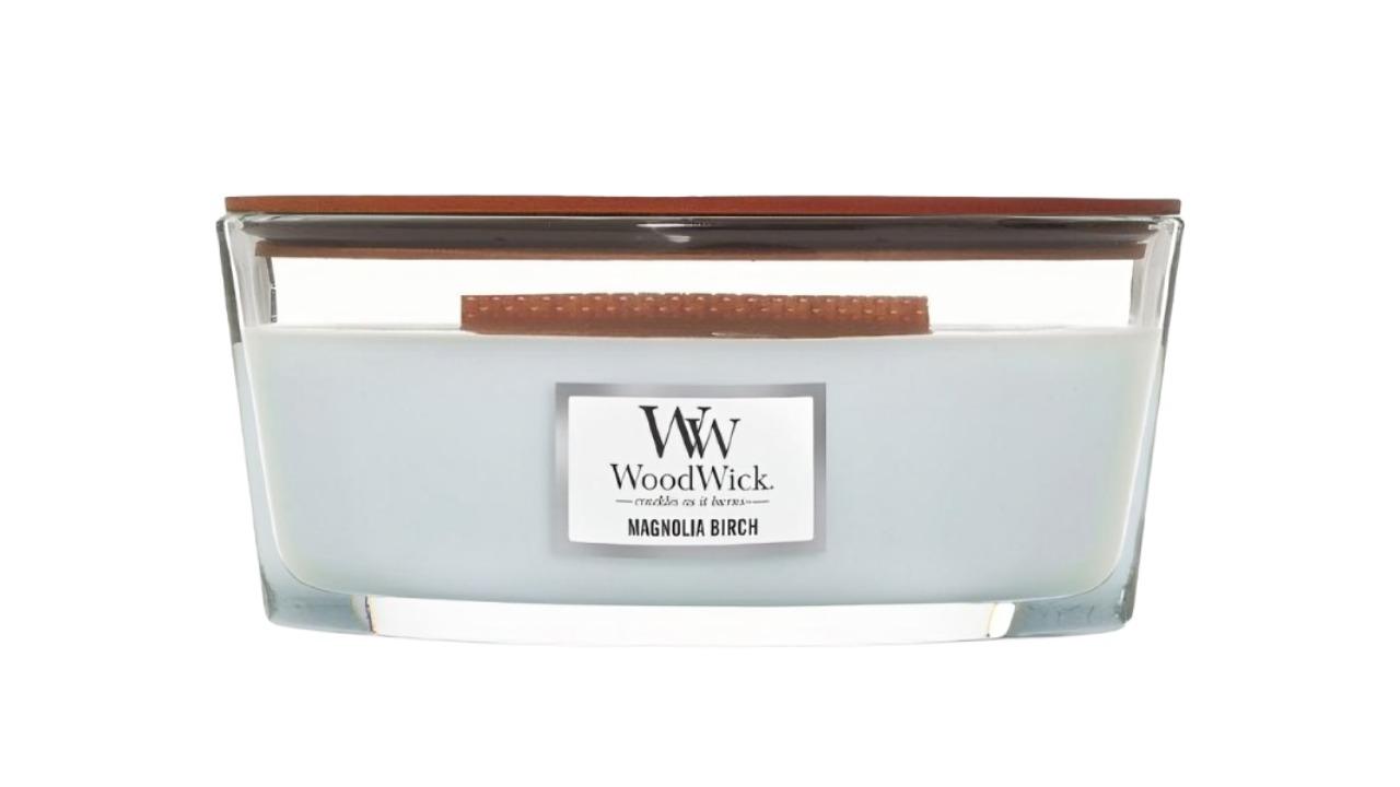 Woodwick Ellipse Hearthwick Magnolia Birch Candle