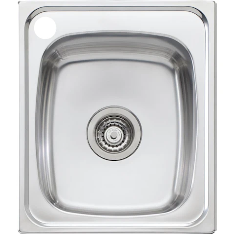 Oliveri Martini 440 Standard Bowl Topmount Sink with 1 Left Hand Tap Hole