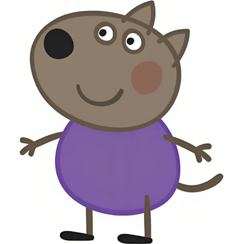 Peppa Pig Danny Dog Cutout Cardboard