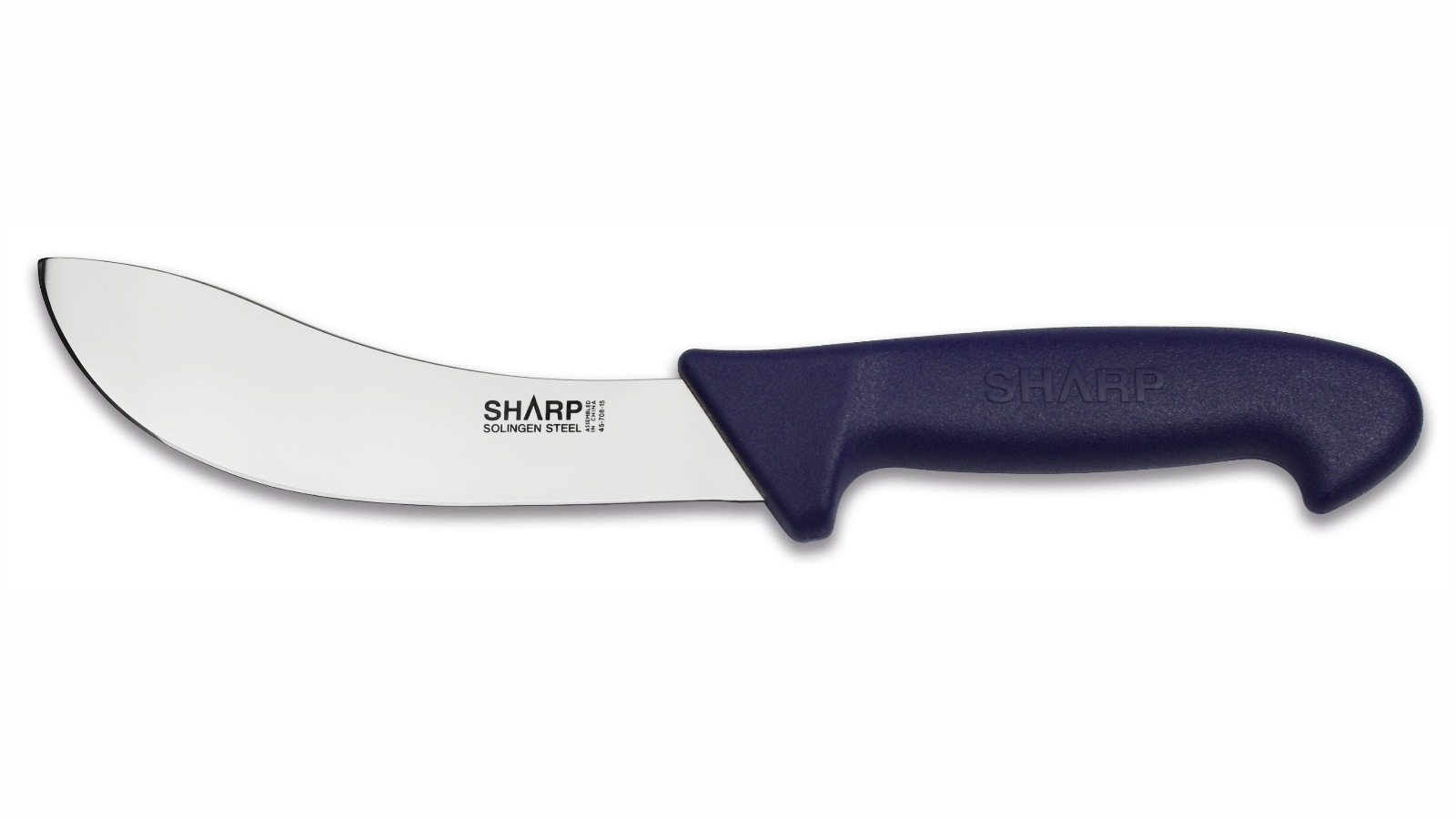 Sharp 15cm Skinning Knife - Blue