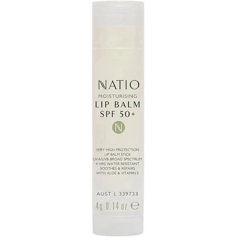 Natio SPF 50+ Moisturising Lip Balm