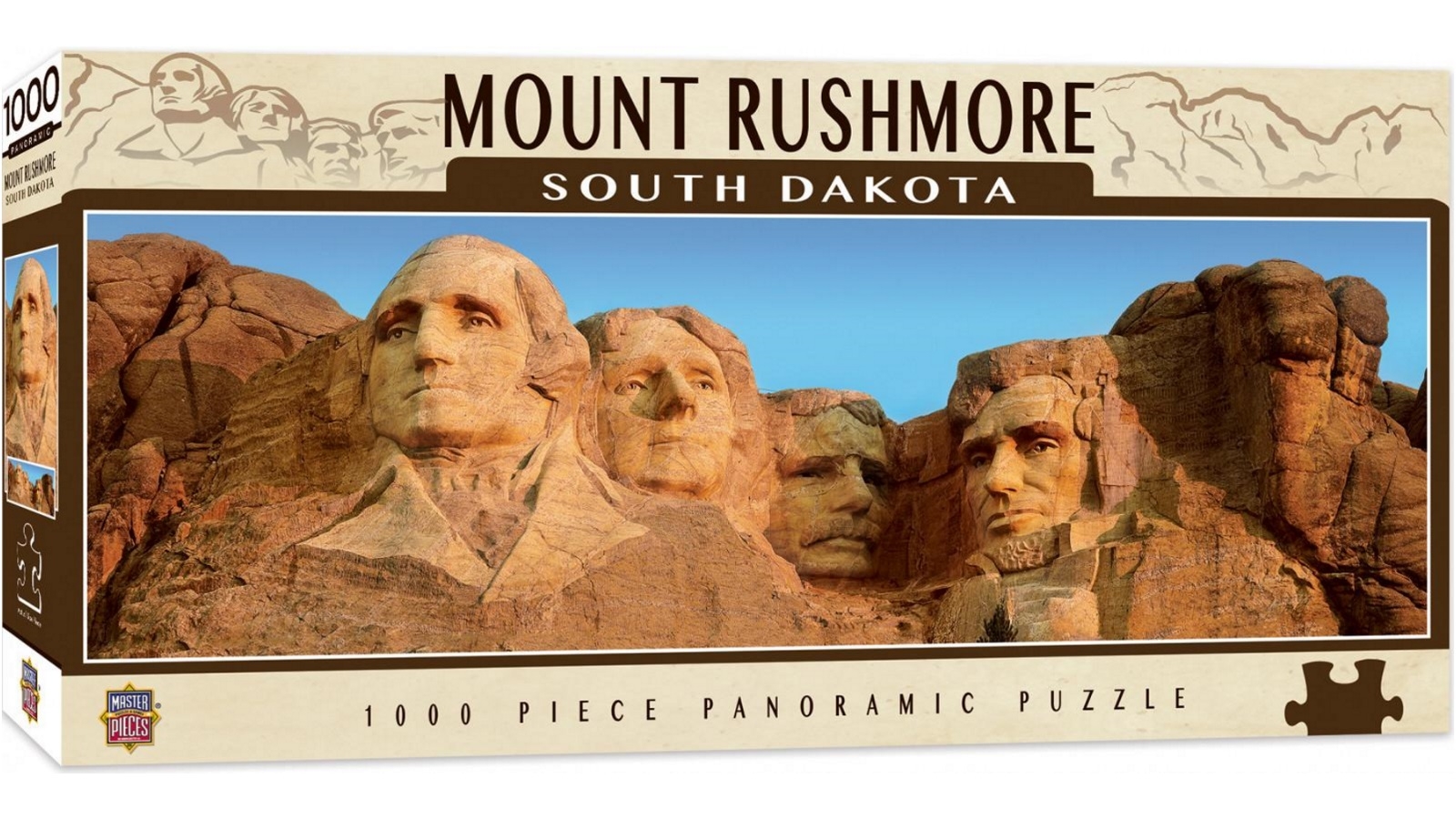 Masterpieces Mount Rushmore 100 Piece Jigsaw Puzzle