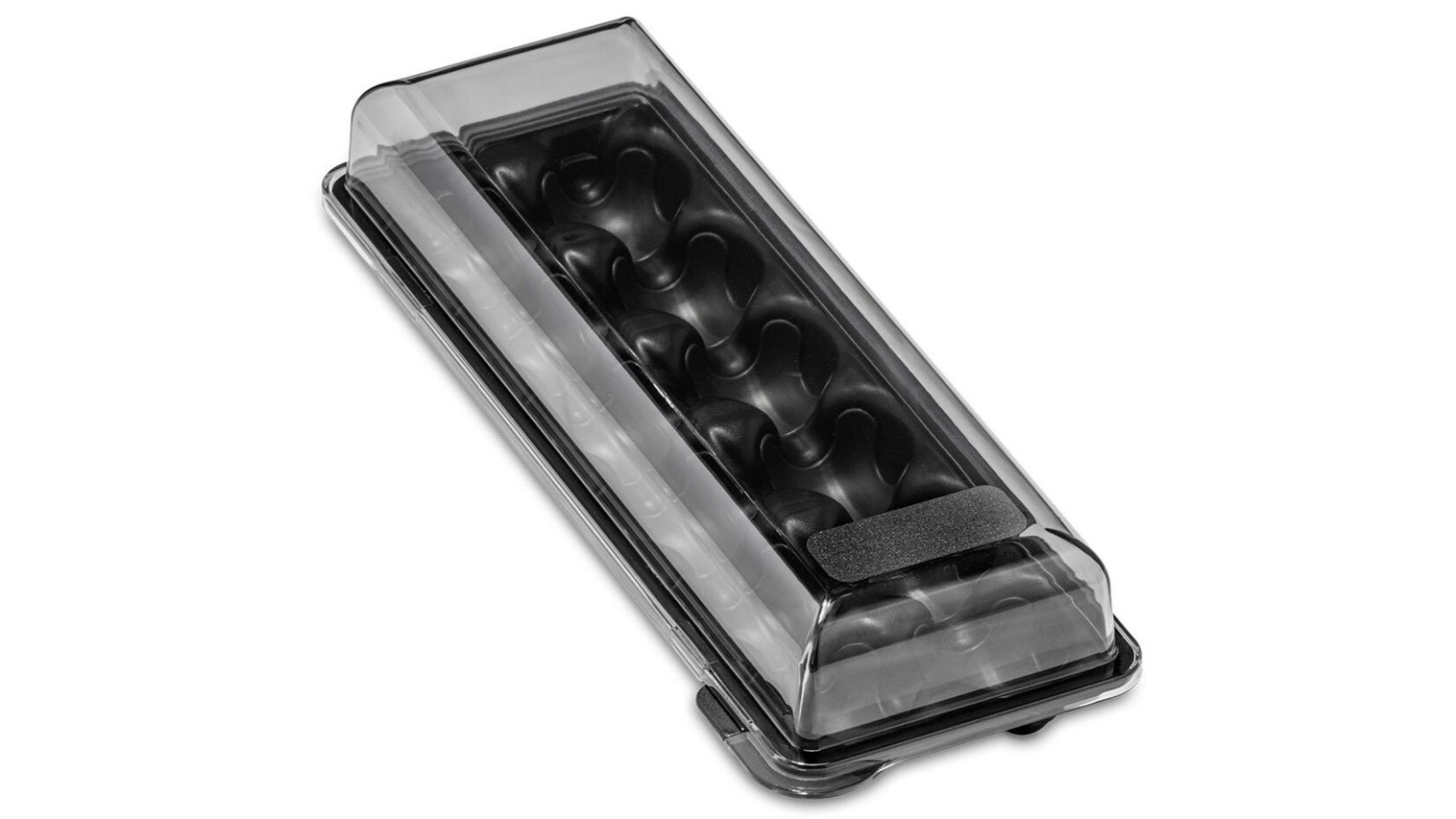 Madesmart 12-Egg Holder with Snap-On Lid Carbon - 34.4cm