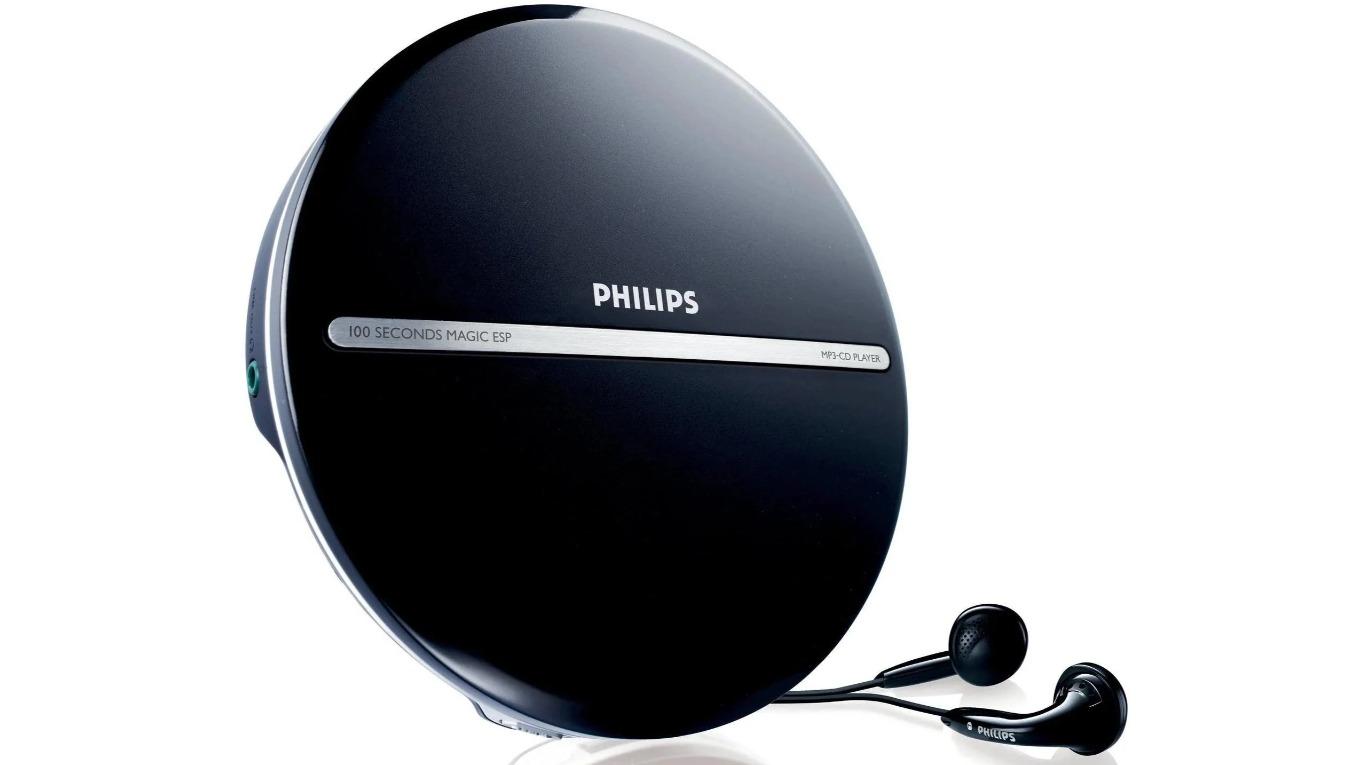 Philips Portable MP3-CD Player with Earphone