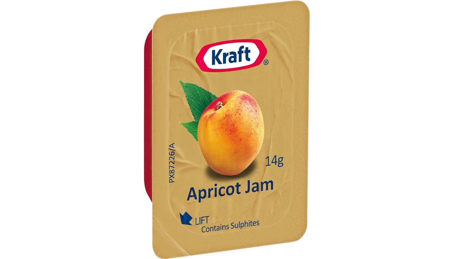 Kraft Heinz Box of 75 Individual Portion Apricot Jam - 14g