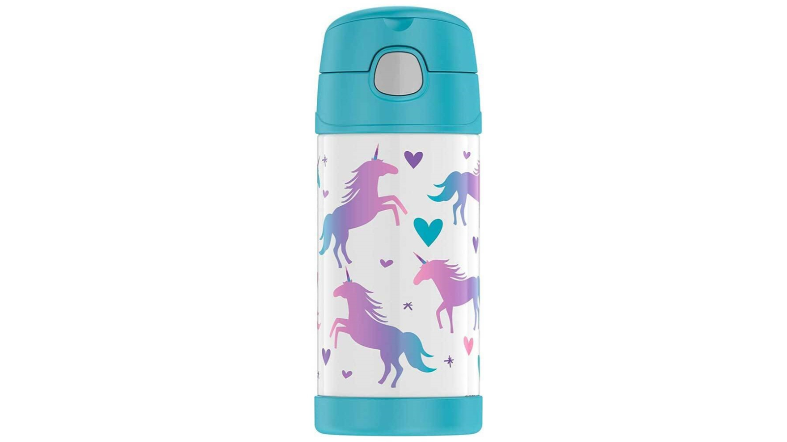 Thermos 355ml Funtainer Stainless Steel Unicorn Insulated Bottle