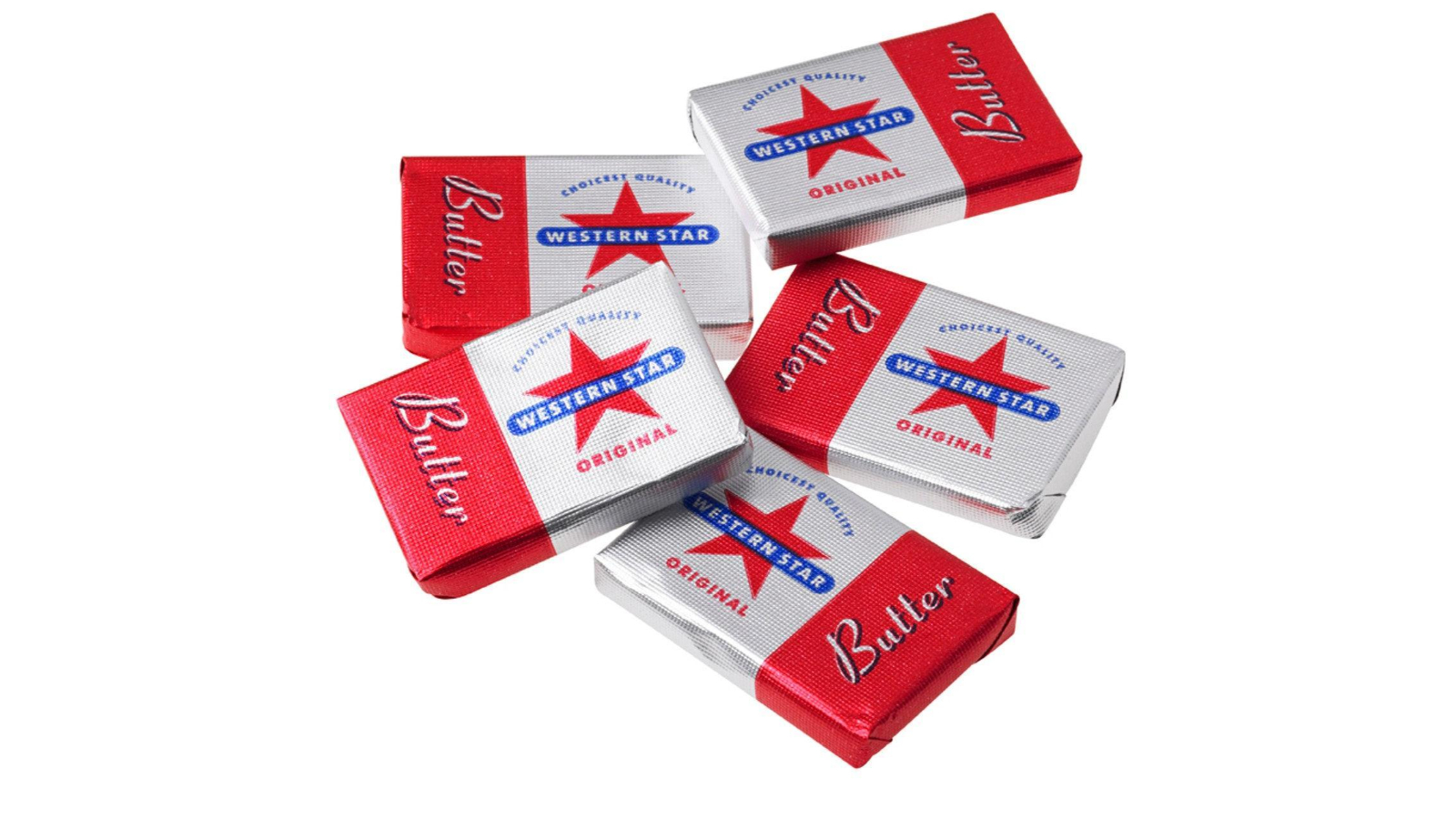 Western Star Box of 200 Individual Portion Original Butter - 7g