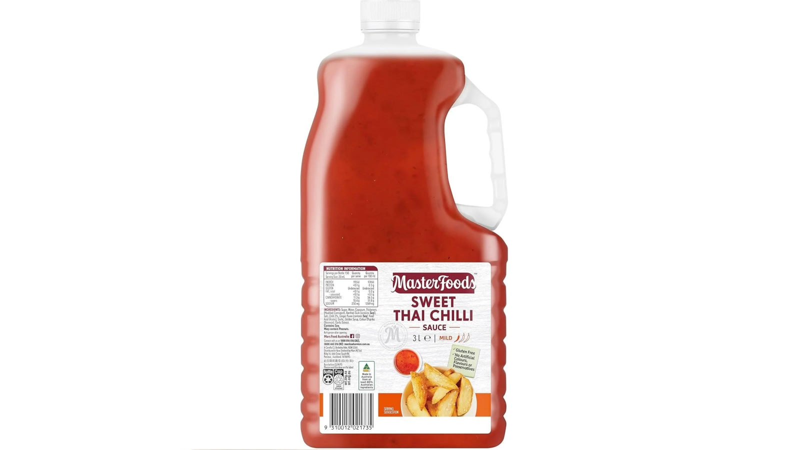 Masterfoods Sweet Thai Chilli Mild Sauce - 3L