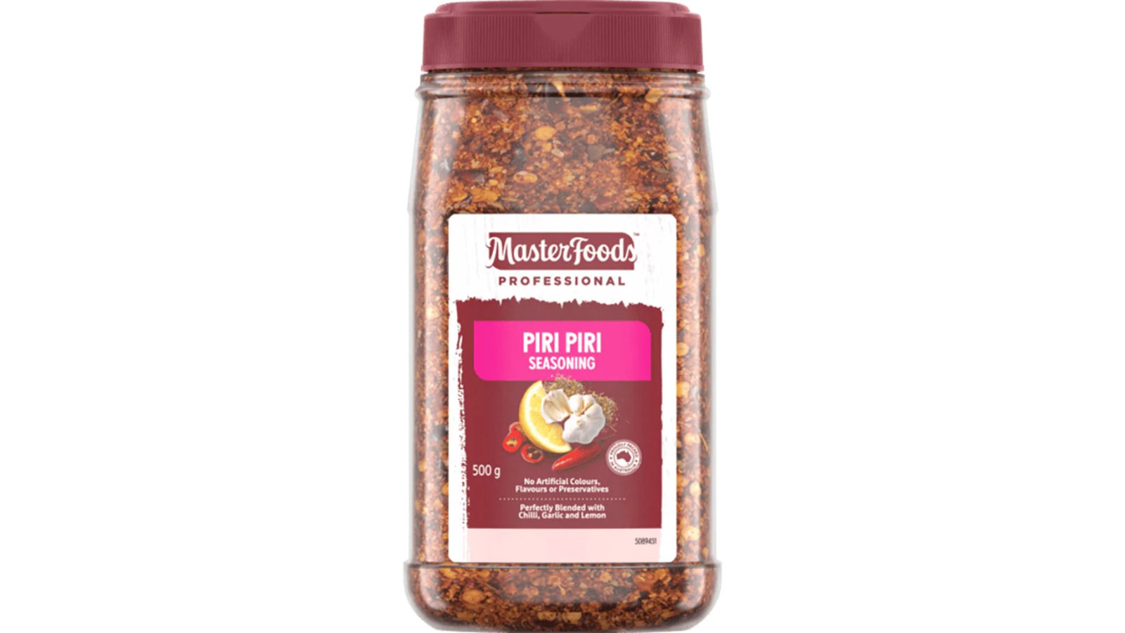 Masterfoods Piri Piri Seasoning Spice Hot Bottle - 500g