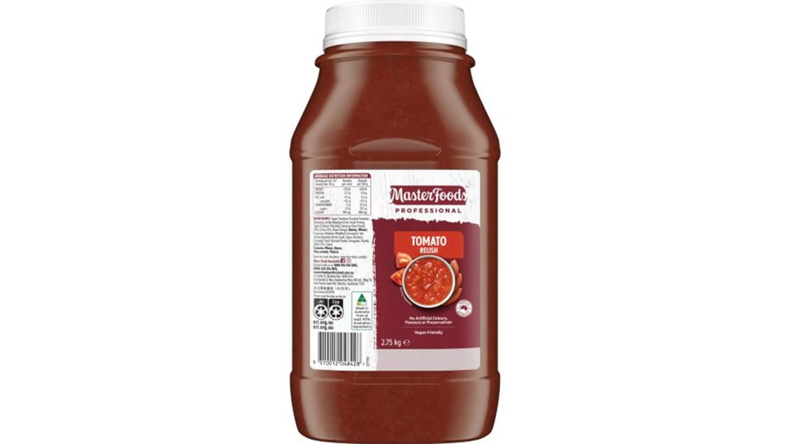 Masterfoods Jar Tomato Relish - 2.75kg