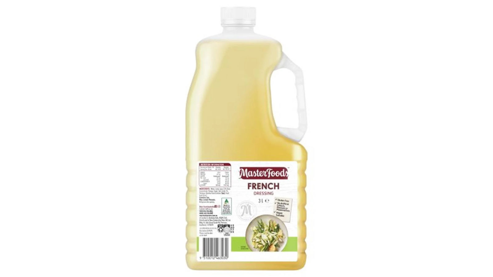 Masterfoods French Vinagrette Salad Dressing Bulk - 3L